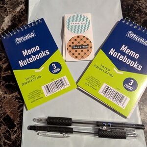 New Shipping Bundle Polymailers Notebooks Pens Thank You Stickers